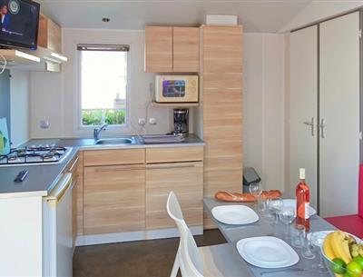 Camping 4* La Roseraie La Baule - www.laroseraie.com - Cottage EUROPEEN Plan mobil-home confort vacances découverte repos escapade famille enfants  
