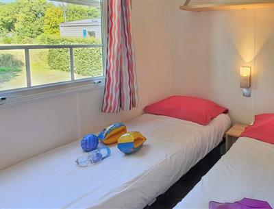 Camping 4* La Roseraie La Baule - www.laroseraie.com - Cottage EUROPEEN Plan mobil-home confort vacances découverte repos escapade famille enfants 