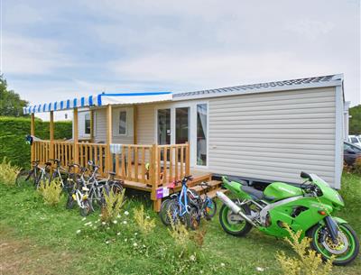 Cottage Quatro Luxe 8 personnes - 39m² - Camping La Roseraie La Baule 44 grand espace 4 chambres famille confort découverte vacances repos presqu'ile Loire Atlantique grande capacité