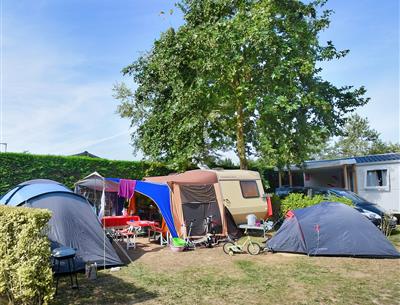 emplacements tentes Camping La Roseraie La Baulebaie La Baule plage camping car caravane tente détente calme espace conviviale relaxation  
