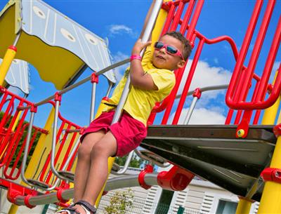 escalade pour les plus jeunes Camping La Roseraie La Baule baie La Baule plage espace conviviale  