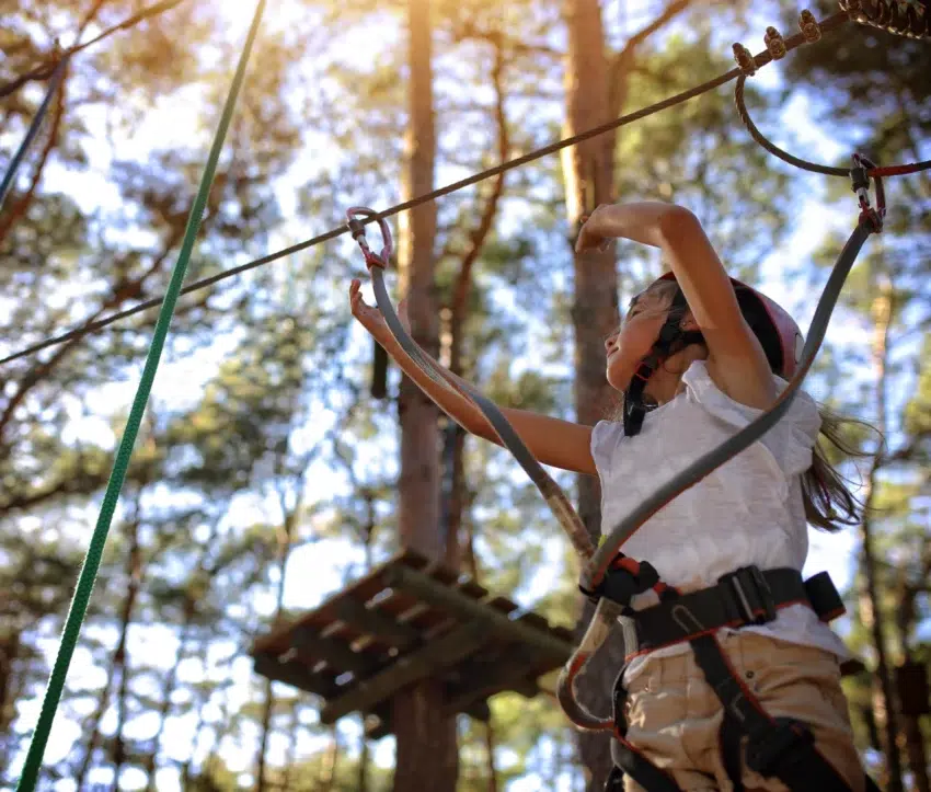 Activités familiales 3 accrobranche
