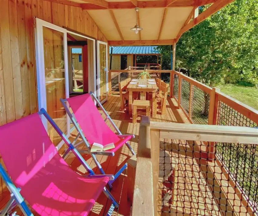 Cabane Lodge 3 cabane terrasse